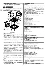 Предварительный просмотр 10 страницы Technibel CAF124R5TA Series Operating Instructions Manual