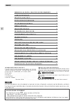 Предварительный просмотр 38 страницы Technibel CAF124R5TA Series Operating Instructions Manual