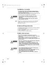 Предварительный просмотр 4 страницы Technibel CAF127R5I Series Operating Instructions Manual