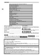 Preview for 2 page of Technibel CAF258C5T Series Operating Instructions Manual