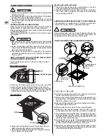 Preview for 10 page of Technibel CAF258C5T Series Operating Instructions Manual