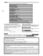 Preview for 14 page of Technibel CAF258C5T Series Operating Instructions Manual