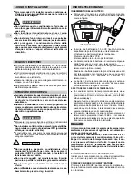 Preview for 16 page of Technibel CAF258C5T Series Operating Instructions Manual