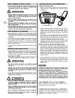 Preview for 28 page of Technibel CAF258C5T Series Operating Instructions Manual