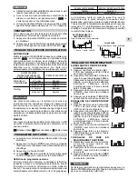 Preview for 31 page of Technibel CAF258C5T Series Operating Instructions Manual