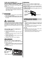 Preview for 36 page of Technibel CAF258C5T Series Operating Instructions Manual