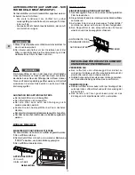 Preview for 48 page of Technibel CAF258C5T Series Operating Instructions Manual