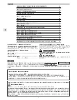 Preview for 50 page of Technibel CAF258C5T Series Operating Instructions Manual