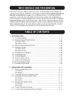 Preview for 3 page of Technibel CAV250R5TAA Technical Data & Service Manual