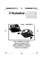 Предварительный просмотр 1 страницы Technibel CAW10P2I5A Installation Instructions Manual