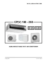 Предварительный просмотр 1 страницы Technibel CP 188 R Installation Instructions Manual