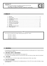 Preview for 2 page of Technibel CSCV 152 LL Installation Instructions Manual