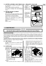 Preview for 11 page of Technibel CWX 10 Installation And Operating Instructions Manual