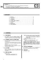 Preview for 14 page of Technibel CWX 10 Installation And Operating Instructions Manual