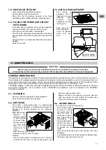 Preview for 23 page of Technibel CWX 10 Installation And Operating Instructions Manual