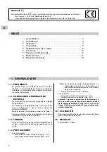 Preview for 38 page of Technibel CWX 10 Installation And Operating Instructions Manual