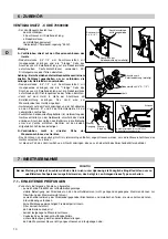 Preview for 58 page of Technibel CWX 10 Installation And Operating Instructions Manual