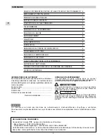 Preview for 2 page of Technibel CWX10B5XA Operating Instructions Manual