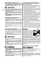 Preview for 4 page of Technibel CWX10B5XA Operating Instructions Manual