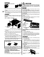 Preview for 22 page of Technibel CWX10B5XA Operating Instructions Manual