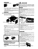 Preview for 44 page of Technibel CWX10B5XA Operating Instructions Manual