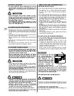 Preview for 48 page of Technibel CWX10B5XA Operating Instructions Manual