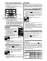 Preview for 50 page of Technibel CWX10B5XA Operating Instructions Manual