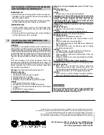 Preview for 56 page of Technibel CWX10B5XA Operating Instructions Manual