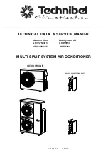 Technibel DKR5555C Technical Data & Service Manual предпросмотр