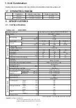 Preview for 4 page of Technibel DKR5555C Technical Data & Service Manual