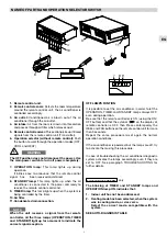 Предварительный просмотр 3 страницы Technibel DSA10FICR5IBA Operating Instructions Manual