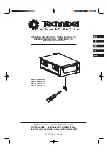 Technibel DSAF124MR5IAA Operating Instructions Manual предпросмотр