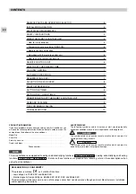 Preview for 2 page of Technibel DSAV122C5TA Operating Instructions Manual