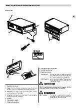 Preview for 3 page of Technibel DSAV122C5TA Operating Instructions Manual