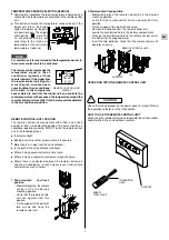 Preview for 5 page of Technibel DSAV122C5TA Operating Instructions Manual