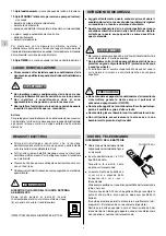 Preview for 14 page of Technibel DSAV122C5TA Operating Instructions Manual