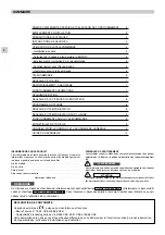 Preview for 22 page of Technibel DSAV122C5TA Operating Instructions Manual