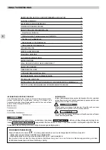 Preview for 32 page of Technibel DSAV122C5TA Operating Instructions Manual