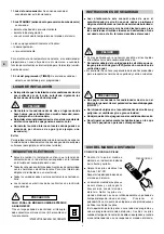 Preview for 44 page of Technibel DSAV122C5TA Operating Instructions Manual