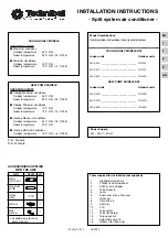 Technibel GR 20C Installation Instructions Manual предпросмотр