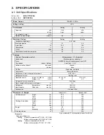 Preview for 5 page of Technibel GR129R5TA Series Technical & Service Manual