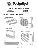 Предварительный просмотр 1 страницы Technibel GR180R5TAA Technical Data & Service Manual