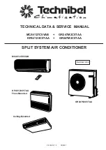 Preview for 1 page of Technibel GR247M2C5TAA Technical Data & Service Manual