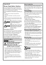 Preview for 2 page of Technibel GR247M2C5TAA Technical Data & Service Manual