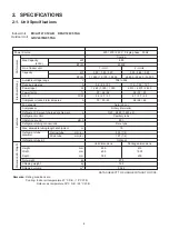 Preview for 5 page of Technibel GR247M2C5TAA Technical Data & Service Manual