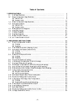 Preview for 2 page of Technibel GR250R5TAA Technical & Service Manual