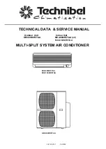 Technibel GR360M3R5TAA Technical Data & Service Manual предпросмотр