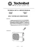 Technibel GR451R Technical Data & Service Manual предпросмотр