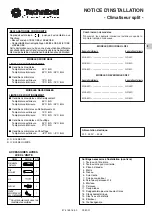 Preview for 7 page of Technibel GR45C Installation Instructions Manual