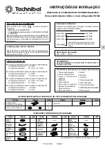 Preview for 16 page of Technibel GRF127R5I Installation Instructions Manual